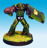 Shock Marine with Grape Gun